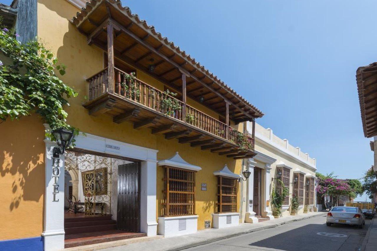 Hotel Casa Del Curato Cartagena Exteriér fotografie