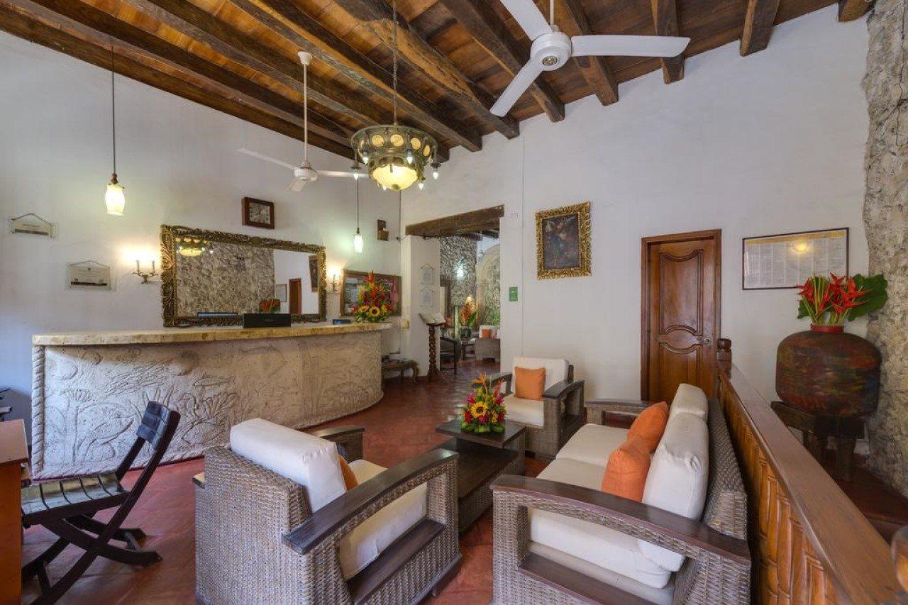 Hotel Casa Del Curato Cartagena Exteriér fotografie