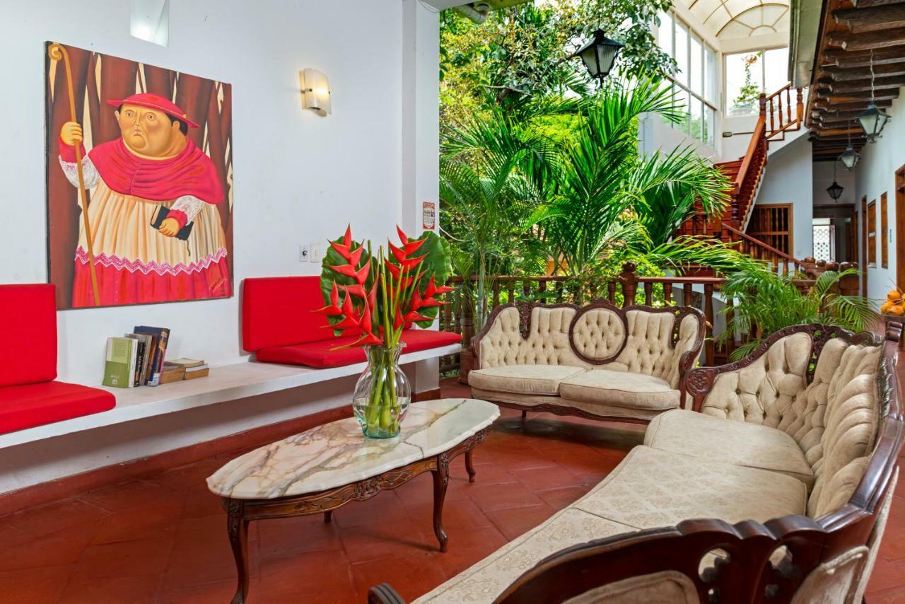 Hotel Casa Del Curato Cartagena Exteriér fotografie