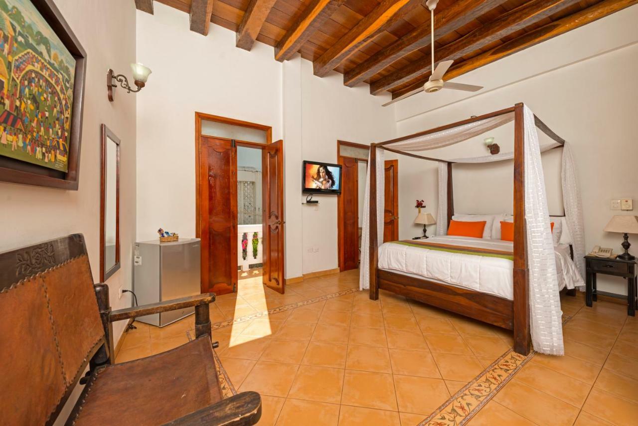Hotel Casa Del Curato Cartagena Exteriér fotografie