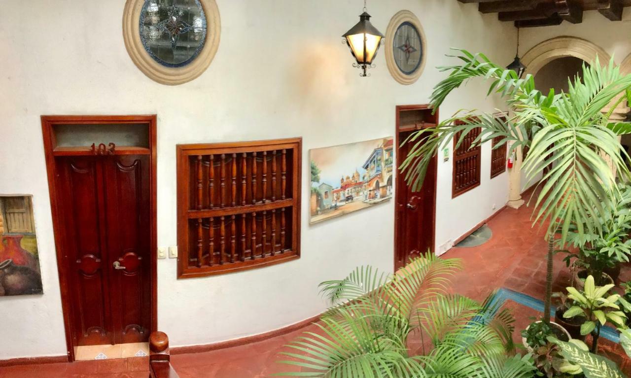 Hotel Casa Del Curato Cartagena Exteriér fotografie