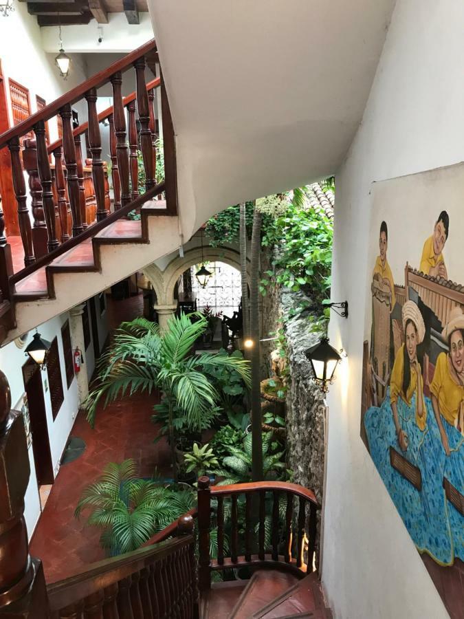 Hotel Casa Del Curato Cartagena Exteriér fotografie