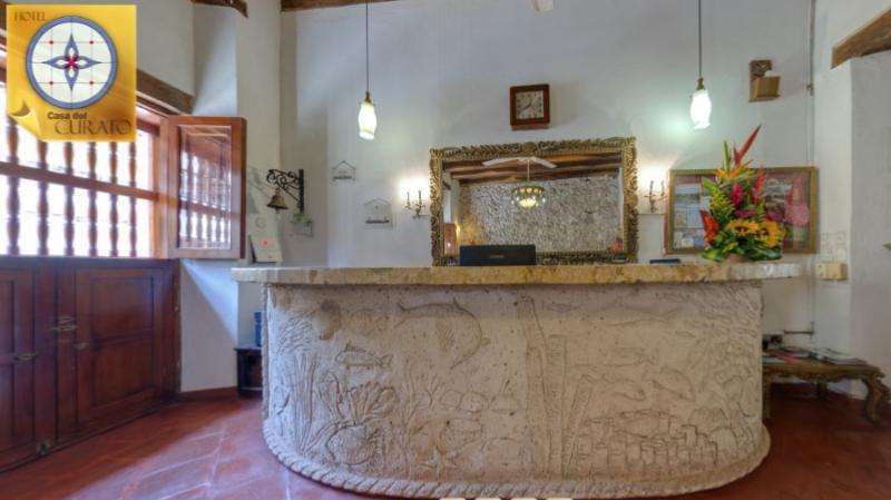 Hotel Casa Del Curato Cartagena Exteriér fotografie