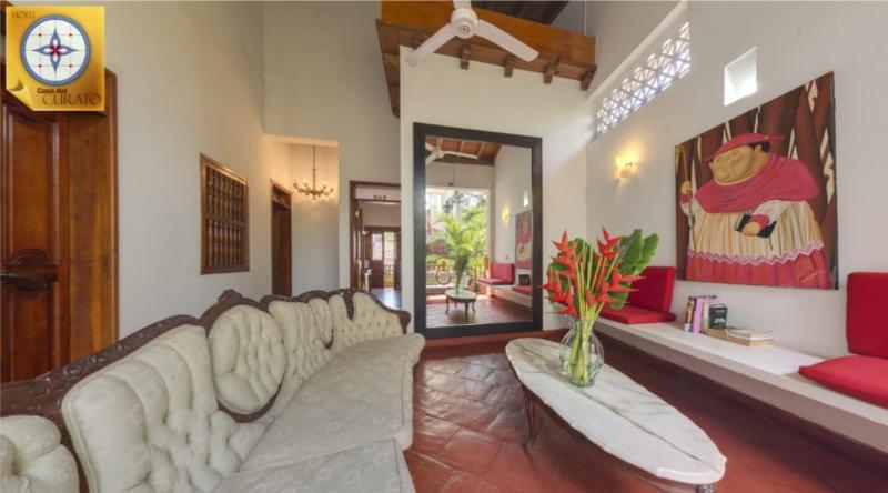 Hotel Casa Del Curato Cartagena Exteriér fotografie